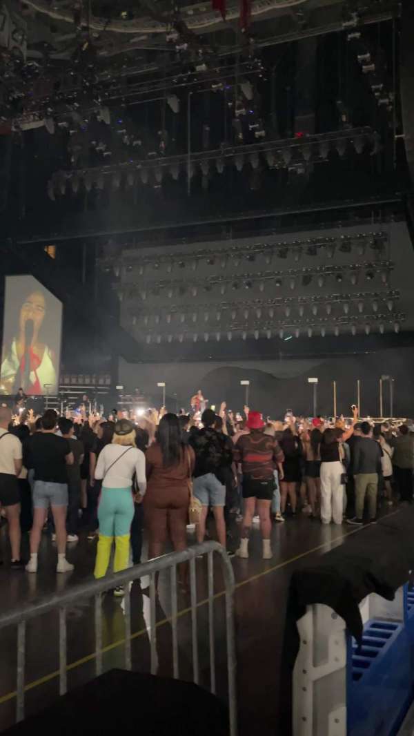 Scotiabank Arena, section: 120, row: 1, seat: 4