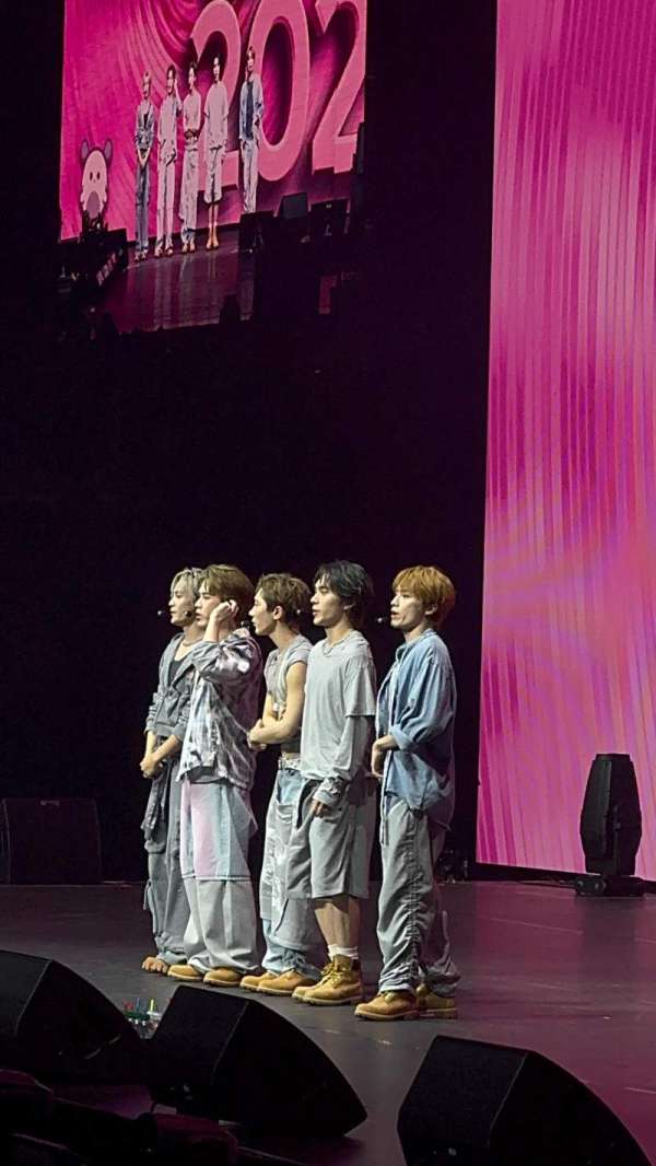 The O2, London, section: 112, row: F, seat: 385