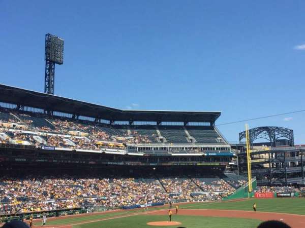 PNC Park, section: 108, row: X, seat: 14