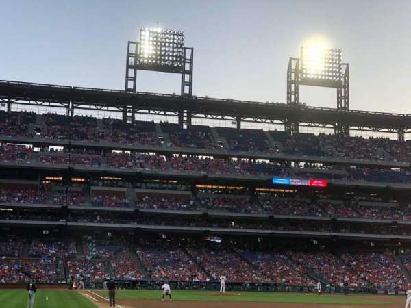Citizens Bank Park, section: 109, row: 9, seat: 4