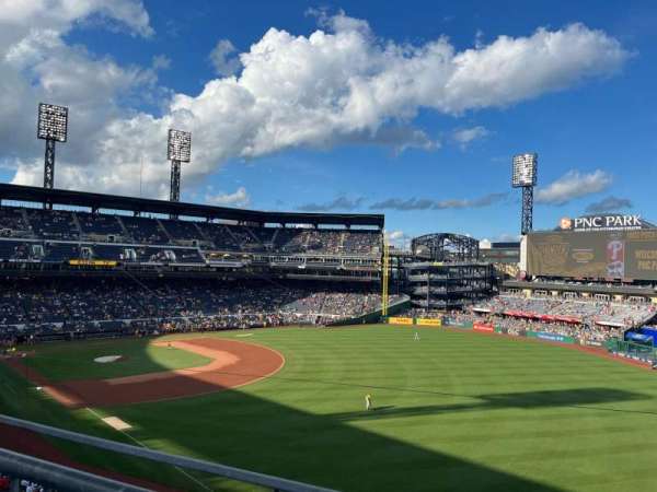 PNC Park, section: 201, row: A, seat: 5