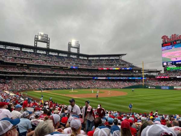 Citizens Bank Park, section: 110, row: 24, seat: 14