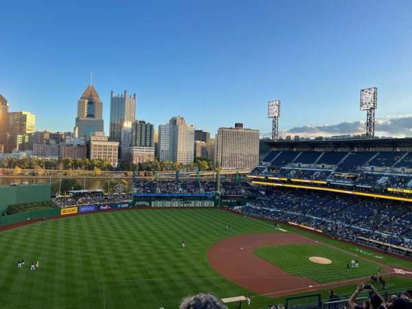 PNC Park, section: 328, row: K, seat: 14