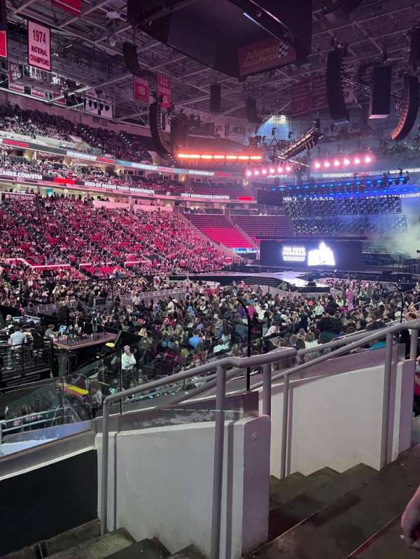 Lenovo Center, section: 123, row: N, seat: 3