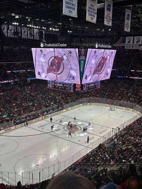 Prudential Center, section: 124, row: 13, seat: 14