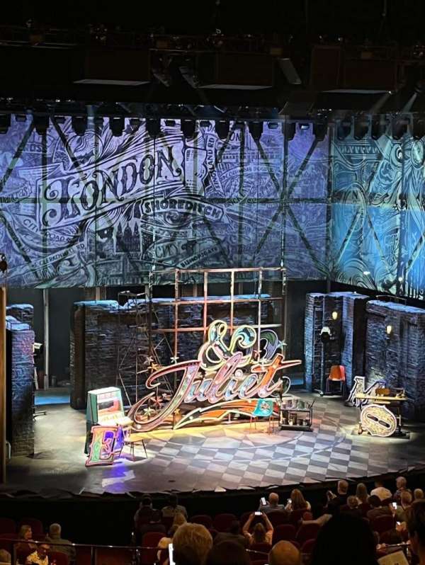 Princess of Wales Theatre, section: Dress Circle L, row: G, seat: 51-52