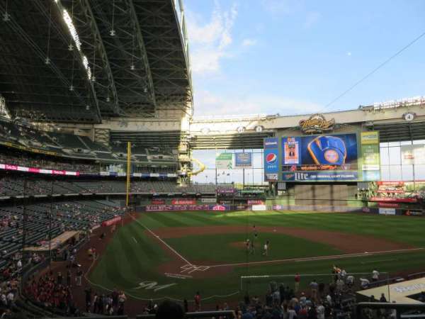 American Family Field, section: 217, row: 4, seat: 19