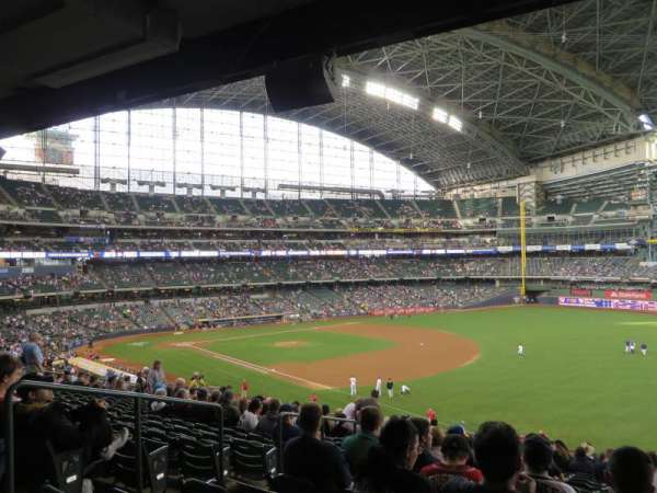 American Family Field, section: 208, row: 17, seat: 4