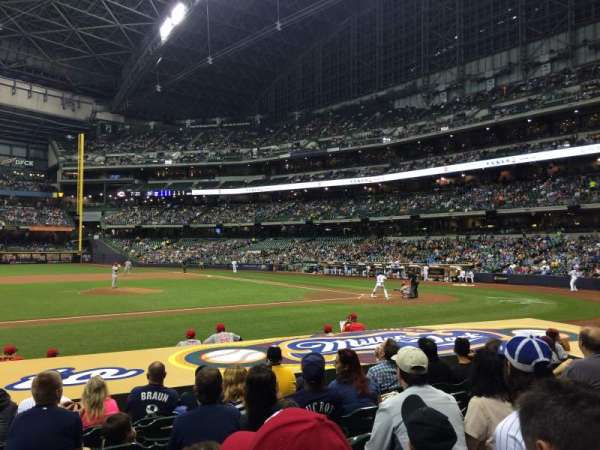 American Family Field, section: 122, row: 11, seat: 11