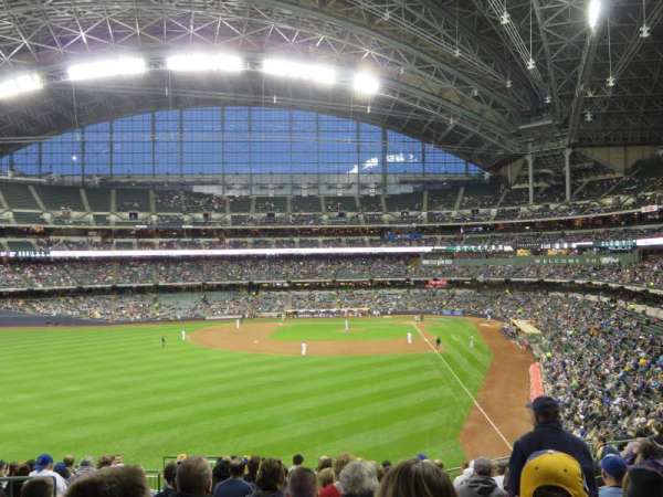 American Family Field, section: 234, row: 15, seat: 23