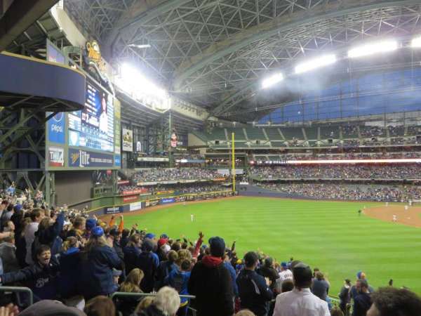 American Family Field, section: 234, row: 15, seat: 23