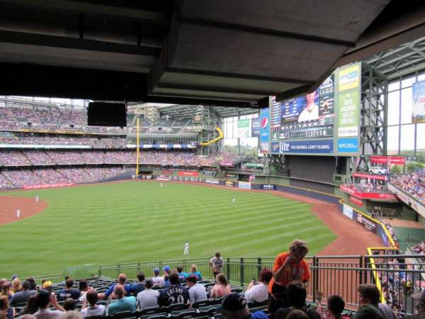 American Family Field, section: 206, row: 19, seat: 11