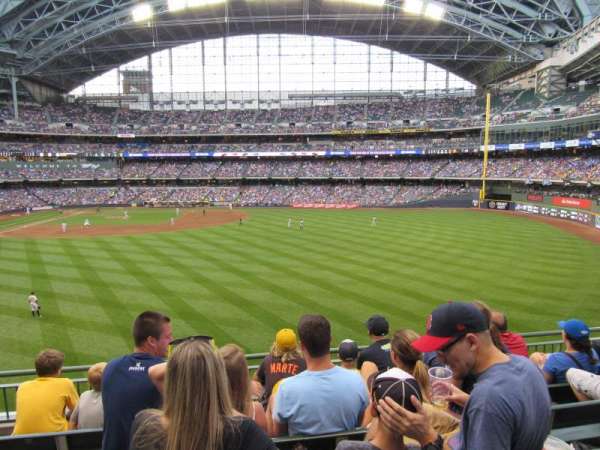 American Family Field, section: 202, row: 5, seat: 19