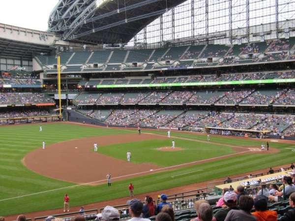American Family Field, section: 227, row: 11, seat: 13
