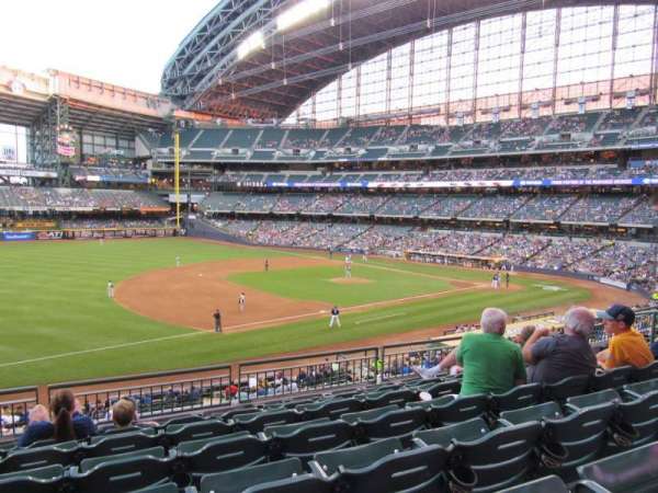 American Family Field, section: 227, row: 6, seat: 11