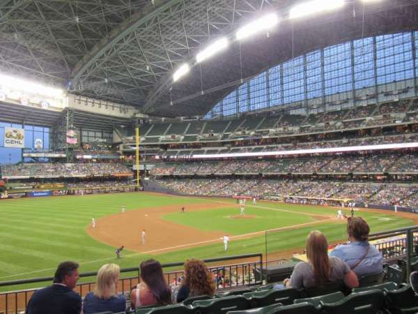 American Family Field, section: 227, row: 5, seat: 6