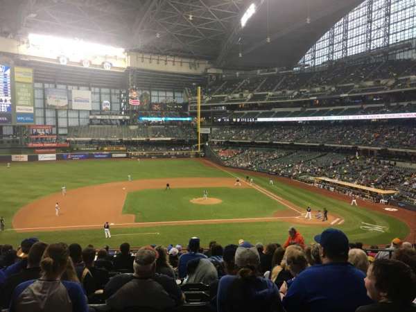 American Family Field, section: 224, row: 15, seat: 6