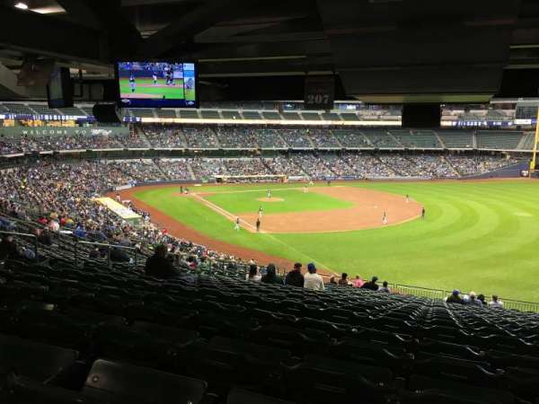 American Family Field, section: 207, row: SRO, seat: SRO