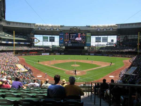 American Family Field, section: 219, row: 10, seat: 1