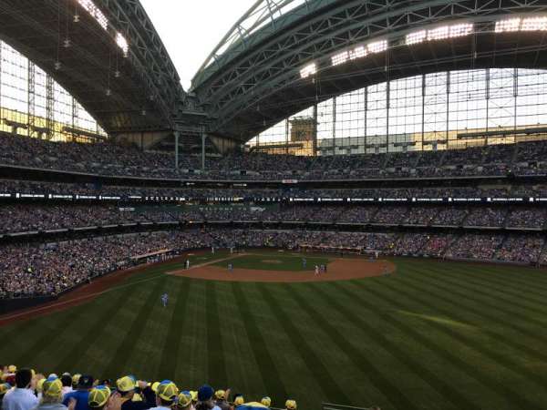 American Family Field, section: 202, row: 11, seat: 27
