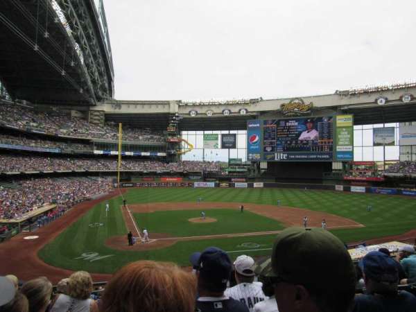American Family Field, section: 216, row: 6, seat: 11