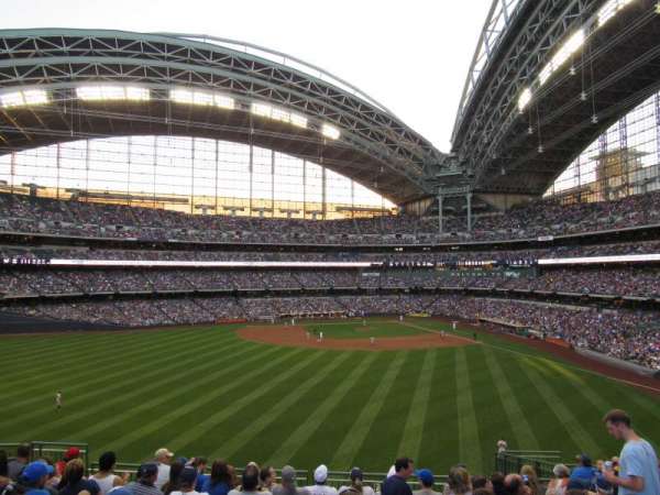 American Family Field, section: 238, row: 9, seat: 5