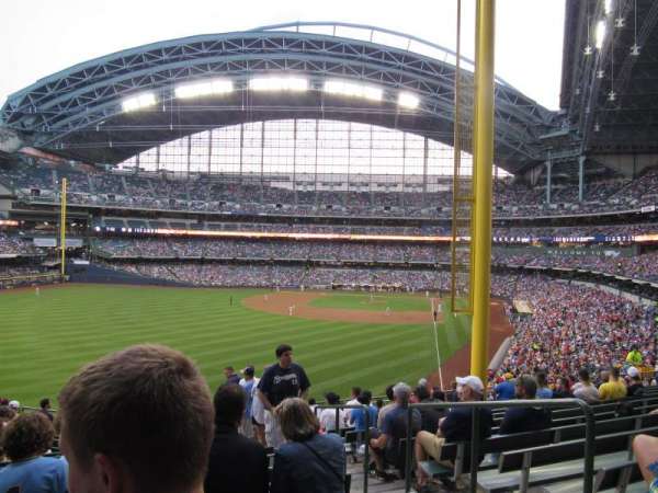 American Family Field, section: 234, row: 14, seat: 3