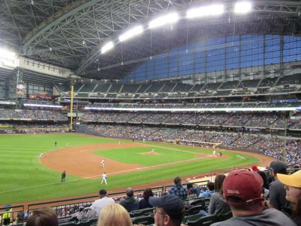 American Family Field, section: 227, row: 7, seat: 12