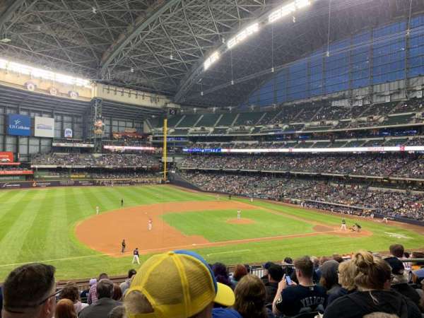 American Family Field, section: 226, row: 12, seat: 6