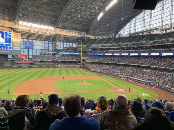 American Family Field, section: 224, row: 17, seat: 8