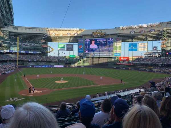 American Family Field, section: 216, row: 7, seat: 6