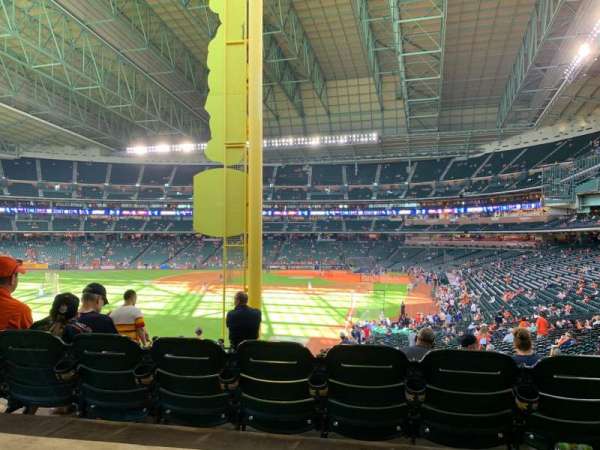 Daikin Park, section: 104, row: SRO, seat: SRP