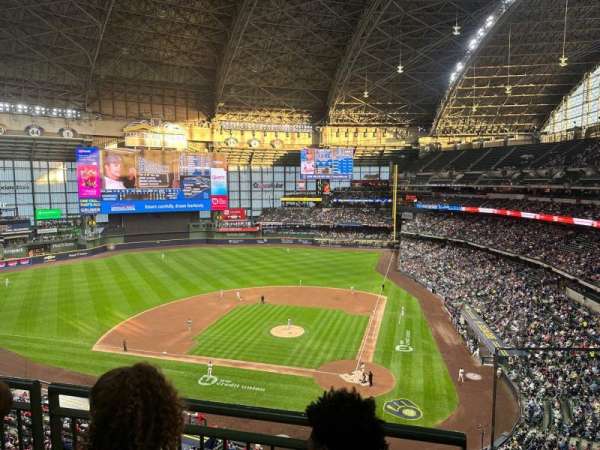 American Family Field, section: 426, row: 2, seat: 2