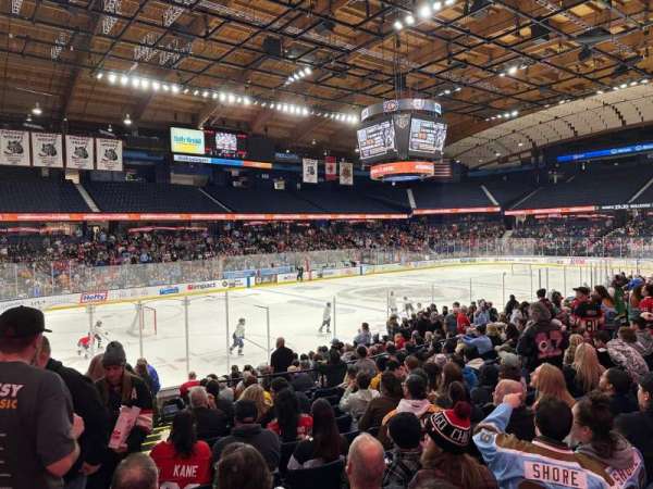 Allstate Arena, section: 104, row: L, seat: 23