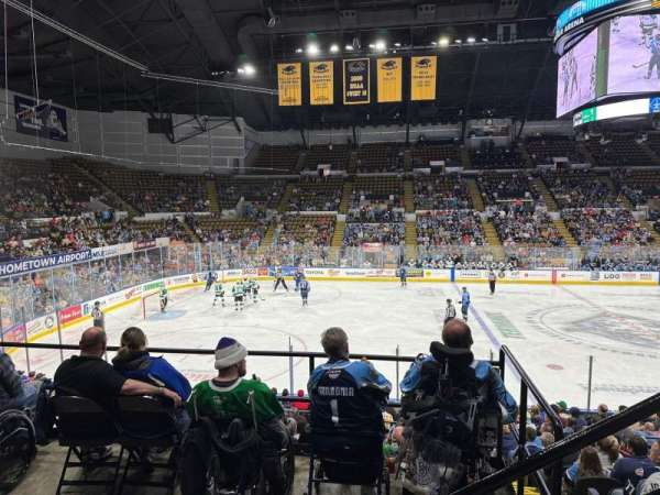 UW-Milwaukee Panther Arena, section: 326, row: 1, seat: 2