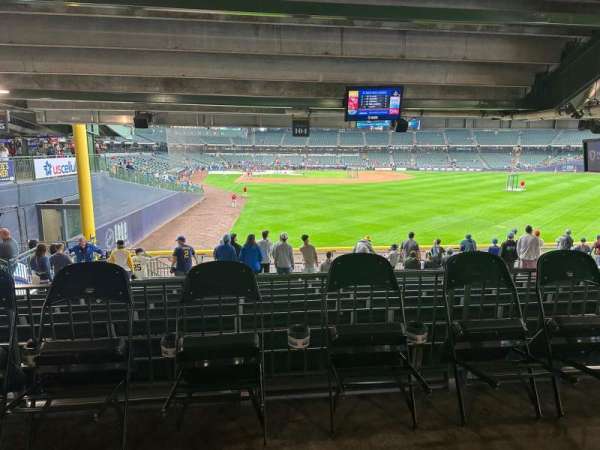 American Family Field, section: 140, row: SRO, seat: SRO