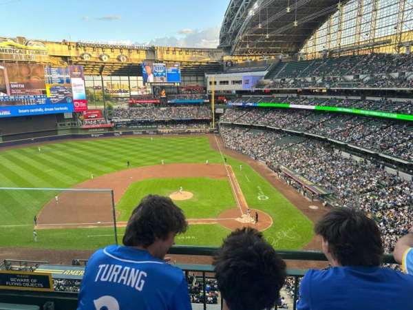 American Family Field, section: 427, row: 2, seat: 10