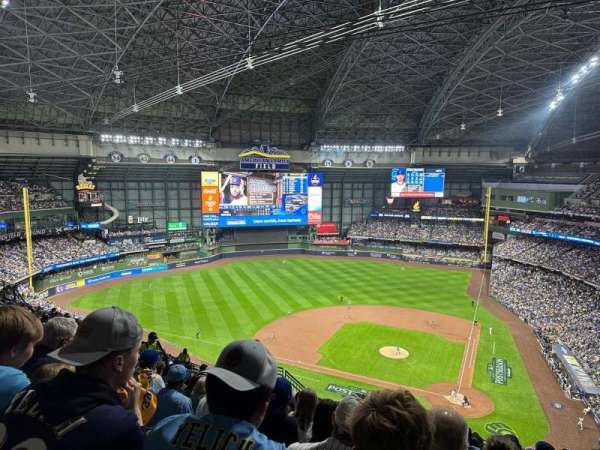 American Family Field, section: 426, row: 20, seat: 11