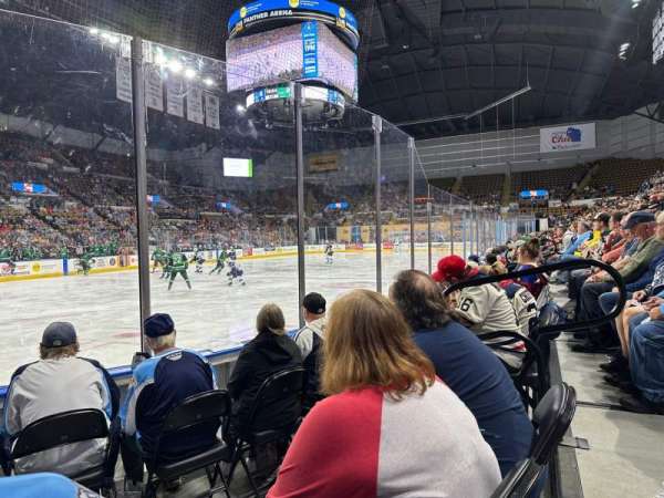 UW-Milwaukee Panther Arena, section: 128, row: 3, seat: 5