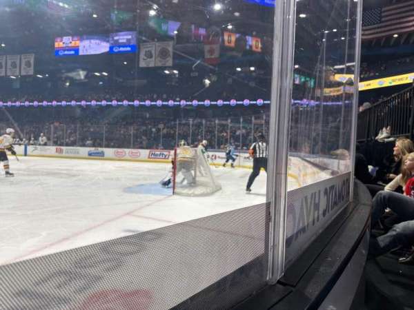 Allstate Arena, section: 115, row: AA, seat: 17