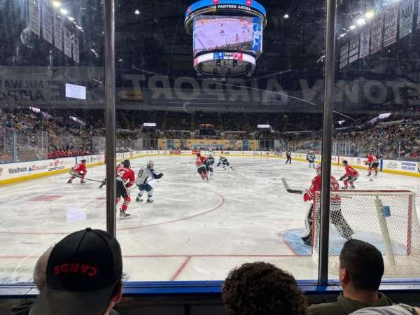 UW-Milwaukee Panther Arena, section: 101, row: 3, seat: 3