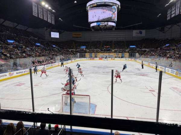 UW-Milwaukee Panther Arena, section: 200, row: 1, seat: 2