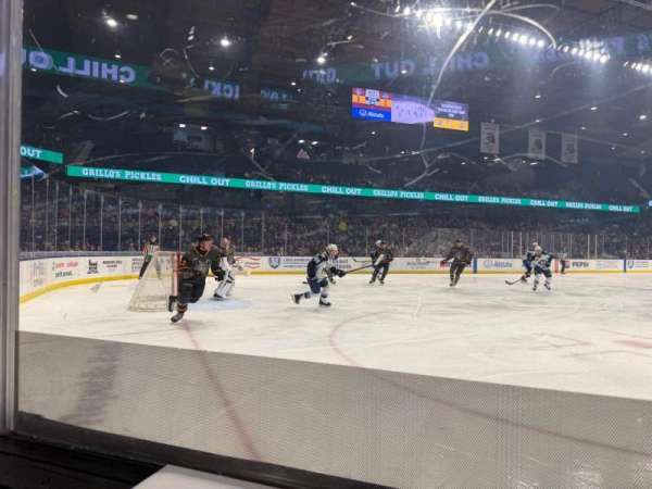 Allstate Arena, section: 113, row: AA, seat: 8