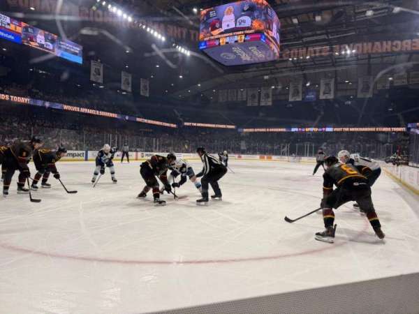 Allstate Arena, section: 113, row: AA, seat: 8