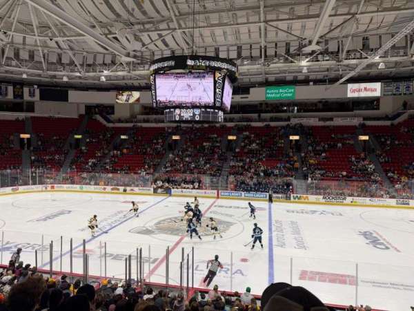 Resch Center, section: 221, row: P, seat: 10