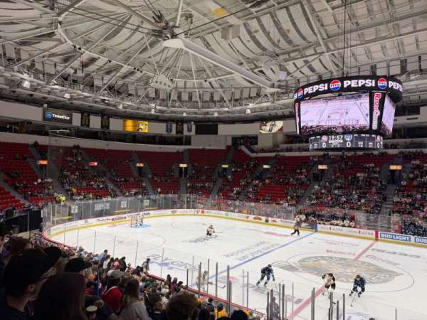Resch Center, section: 221, row: P, seat: 10