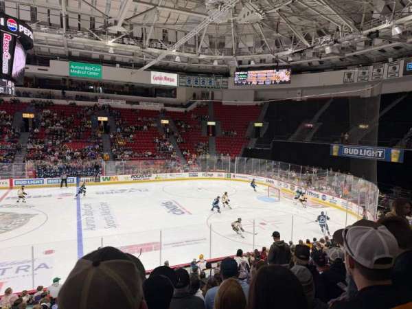Resch Center, section: 221, row: P, seat: 10