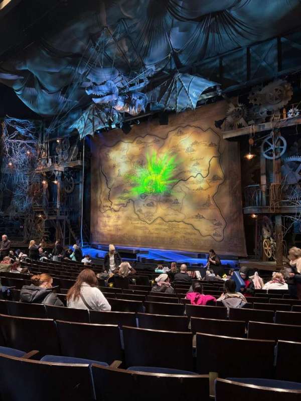 Gershwin Theatre, section: Orchestra L, row: L, seat: 20