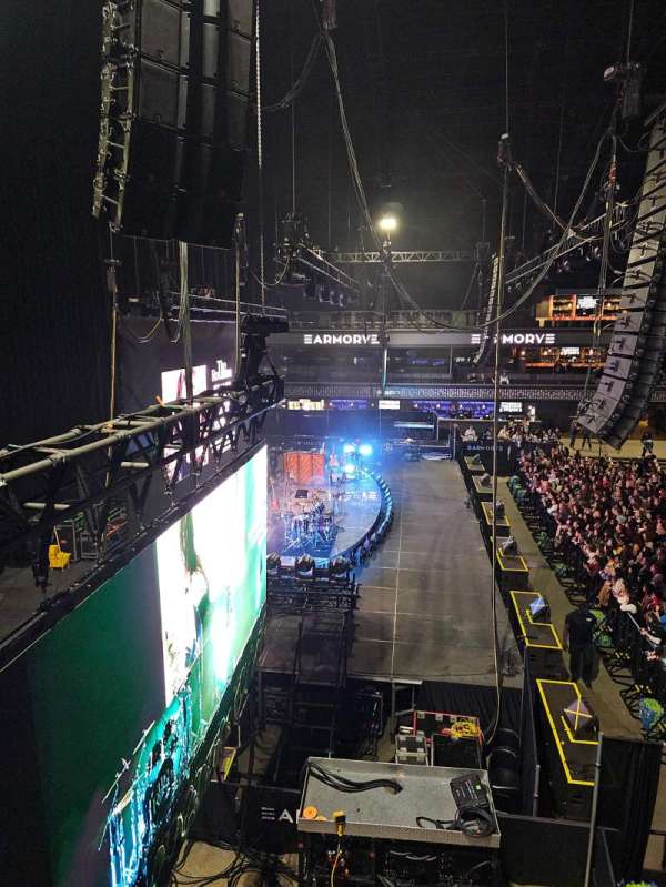 The Armory, section: Balcony West, row: 1, seat: 53