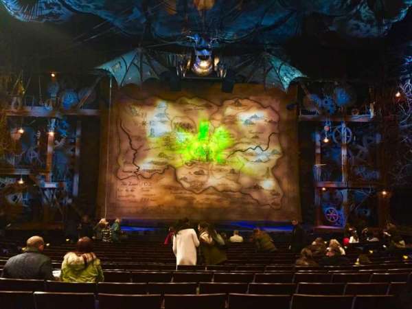 Gershwin Theatre, section: Orchestra C, row: O, seat: 110
